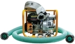 Jcb Benzin-wasserpumpe-komplettset Wp80p24/kpl 7,5 Ps 5 M Saugschlauch 3" 20 M