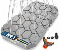 Kesser&reg; Bodendusche Geo, Gartendusche, Rutschfest - Grau, Oval