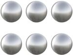 Geb&uuml;rsteter Ball 6 Stk. &Oslash; 7,5 Cm Silber Edelstahl 201 Vidaxl
