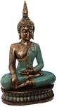 Atmosphera - Statuette Buddha Sitzend - Kunstharz H 73 Cm Cr&eacute;ateur D'Int&eacute;rieur