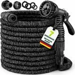 Tresko&reg; Flexibler Gartenschlauch Wasserschlauch Dehnbarer Flexischlauch 7,5 M
