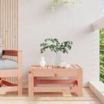 Gartenhocker Massivholz Douglasie Vidaxl