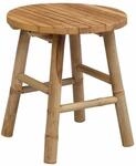 Gartenhocker Natur &Oslash; 38 X 42 Cm Bambus Vidaxl
