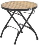 Outdoor Beistelltisch Lascari 45 Cm 45 Cm Akazienholz Hellbraun