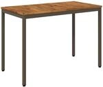 Gartentisch Natur Und Kaffee 108,5 X 55 X 75 Cm Vidaxl