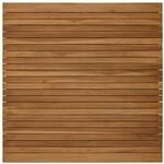 Vidaxl Table Top 90 X 90 X 3.5 Cm Square Solid Teak Wood Natural
