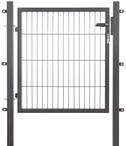 Comfort Einzeltor 1000x800 Mm, Anthrazit