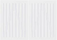 Plus Doppeltor Nagano 200 X 140 Cm Ral 9010 Wei&szlig;