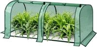 Foliengew&auml;chshaus Pe Halbtransparent 130x60x50 Cm 130 G/m&sup2; Wasserdicht Wetterfest