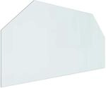 Feuerstelle Glasplatte Transparent 100 X 50 Cm Glas Vidaxl