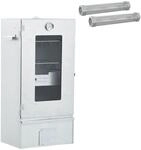 Cold Smoker Mit Rauchtube 44,5 X 29 X 83 Cm Verzinkter Stahl Vidaxl
