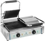 Royal Catering - Kontaktgrill Elektrogrill Elektro Doppel Panini Toaster Grill