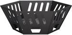 Feuerstelle Schwarz 60 X 60 X 23 Cm Stahl Vidaxl