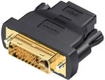 Dvi (24+1) Stecker Auf Hdmi Buchse - Schwarz Vention Vention