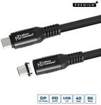 Microconnect Mc-ls-usb4cc2.0 Usb-c-zu-usb-c-kabel, 2 M, 240 W