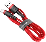 Baseus Cafule Kabel Strapazierf&auml;higes Nylonkabel Usb / Lightning Qc3.0 2.4a 1m...