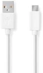 Nedis - Usb Kabel Usb 20 Usb A Stecker Usb C Stecker 60 W 480 Mbps Vernickelt...