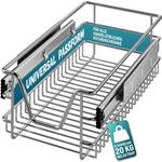 Casaria&reg; Teleskopschublade Ausziehbare Schublade K&uuml;che 30-60cm 20kg Belastbar