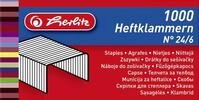 Herlitz Heftklammer No.24/6 Verzinkt 2x1.000 St&uuml;ck Heftklammer