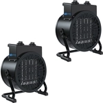 G&uuml;de 2x Keramik Heizl&uuml;fter Gh 3000 K Hei&szlig;luftgebl&auml;se 3000 W Heizleistung ...