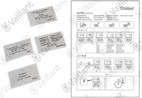 Vaillant Umstellsatz, H,l - P Vc 146+206+276/4-7 U.w. Vaillant-nr. , 0020052090