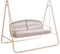 Hollywoodschaukel Norcia Metall Beige
