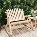 Vidaxl - Garten-schaukelbank 2-sitzer 123x96x102 Cm Massivholz Fichte