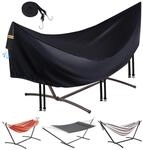 H&auml;ngematten Abdeckplane 3,65m, Wasserdicht, Windfest, 420d Oxford, Mit Schnallen