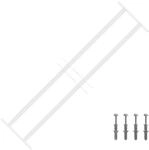 Vidaxl Security Grille For Windows With 2 Crossbars 63-114 Cm