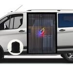 Moskitonetz F&uuml;r Transporter Mit Magnetverschluss, 150x110cm