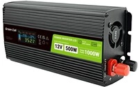 Green Cell Lcd-konverter 12v 500w/1000w Sinus
