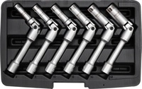 Set Di Chiavi A Bussola Per Candelette Da 3/8" 8, 9, 10, 12, 14, 16 Mm, 6 Pezzi