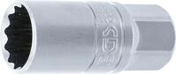 Z&uuml;ndkerzen-einsatz Mit Haltegummi, Zw&ouml;lfkant Antrieb Innenvierkant 12,5 Mm (1/2')