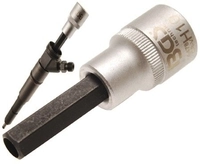 Bgs Technic - Injektor-einsatz Antrieb Innenvierkant 12,5 Mm (1/2') Abtrieb