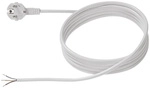 304.274 Strom Anschlusskabel Wei&szlig; 2.00 M - Bachmann