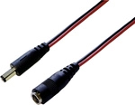 072076 Niedervolt-verl&auml;ngerungskabel Niedervolt-stecker - Niedervolt-buchse...