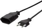 Logilink Euro Cee 7/16 Stromkabel-verl&auml;ngerungskabel 3 M Schwarz 575 W 230 V