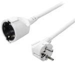 Silver Electronics - Schuko 4,8mm 16a Blanco 5m Elektrisches Verl&auml;ngerungskabel
