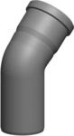 Atec Bogen 45 Grad Dn 80 Einwandig, 1315