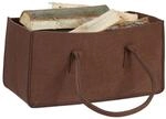 Kaminholztasche Aus Filz, Tragbarer Feuerholzkorb, Faltbarer Zeitungshalter Hxbxt: 25