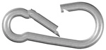 D&ouml;rner+helmer - 4815034 Karabinerhaken &Oslash; 4 Mm Galvanisch Verzinkt 40 Mm 20 St.