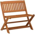Vidaxl Children Bench 1 -seater 61 X 38 X 57 Cm Solid Eucalyptus Wood