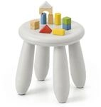Relaxdays Kinderhocker, 26 Cm Sitzh&ouml;he, Abwischbar, Leicht, Formstabil, Sitzhocker