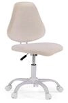 Kinderschreibtischstuhl / Kinderstuhl Lumikid Stoff Beige Hjh Office