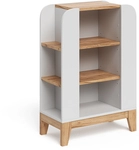 Kinderregal Malia, Wei&szlig;/artisan, 60 X 88 Cm Mit 9 F&auml;chern, Vitalispa
