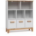 Kinderregal Malia, Wei&szlig;/artisan, 98.4 X 113.4 Cm, Vitalispa