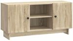 Vidaxl Tv Cabinet 102 X 34.5 X 50 Cm Sonoma Oak Engineered Wood