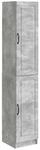 Vidaxl Cabinet Set 2 Pcs Concrete Grey Engineered Wood