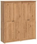 Kleiderschrank Panama Honig 169 X 50 X 185 Cm Vidaxl