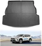 Kofferraummatte F&uuml;r Toyota Rav4 (2019-2025) Tpe Mit Hohem Rand, Rutschfest,